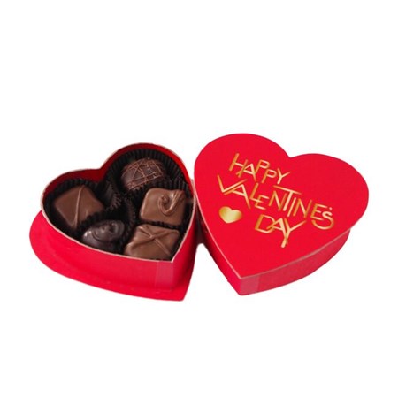 Valentines Day candy box in Milwaukee's Third Ward